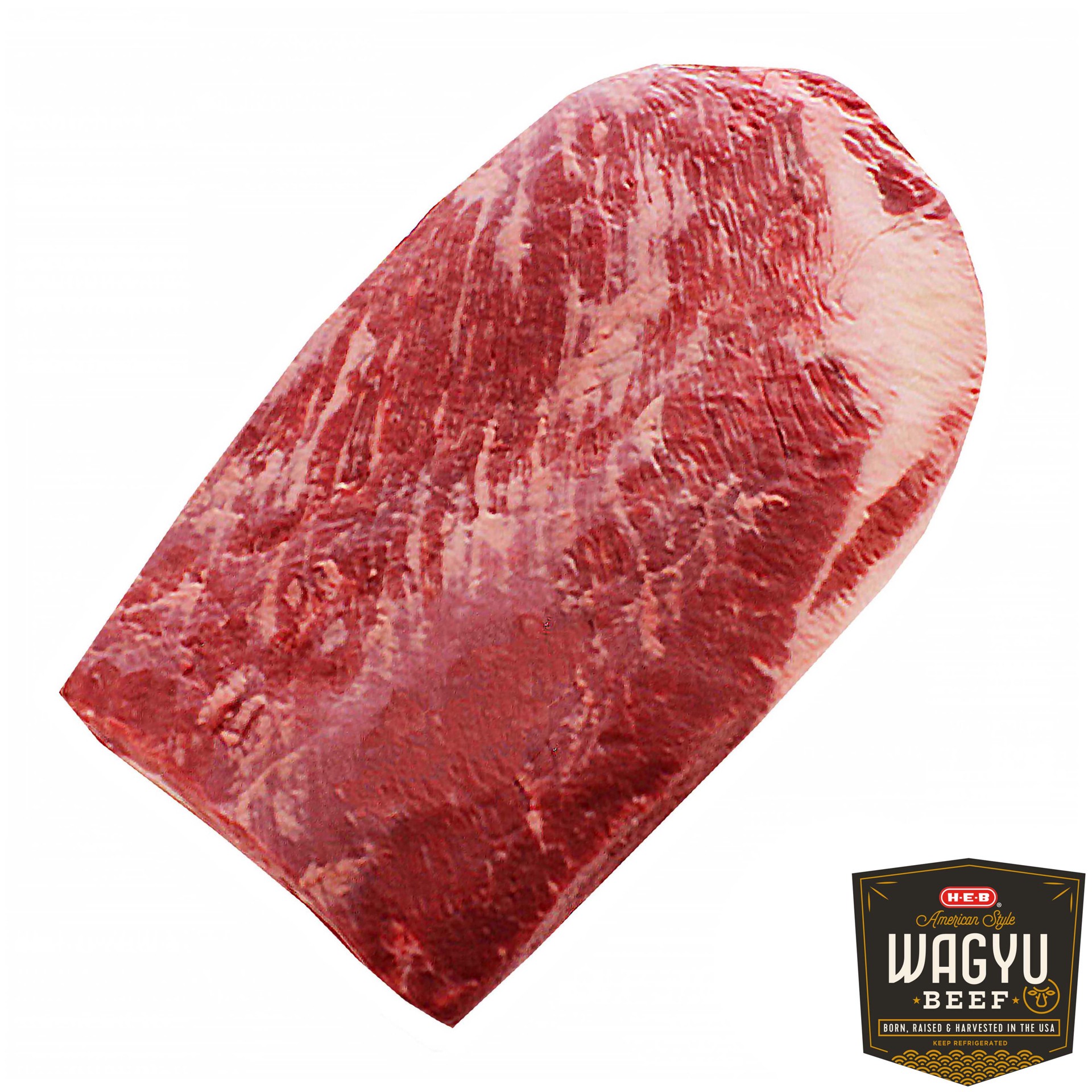 slide 1 of 1, H-E-B American Style Wagyu Beef Whole Brisket, per lb