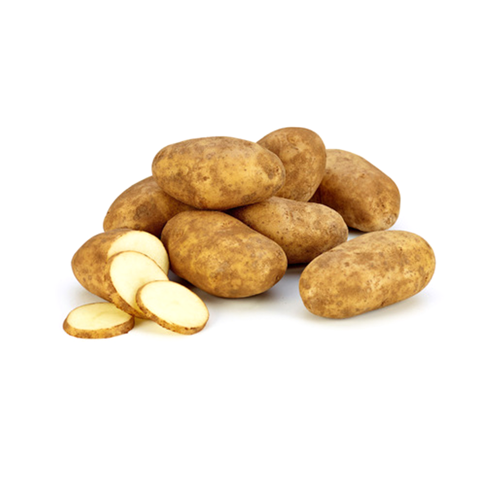 slide 1 of 1, Organic Russet Potatoes, 3 lb