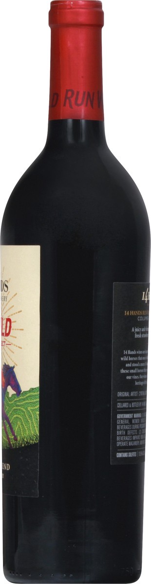 slide 3 of 8, 14 Hands Wine 750 ml, 750 ml