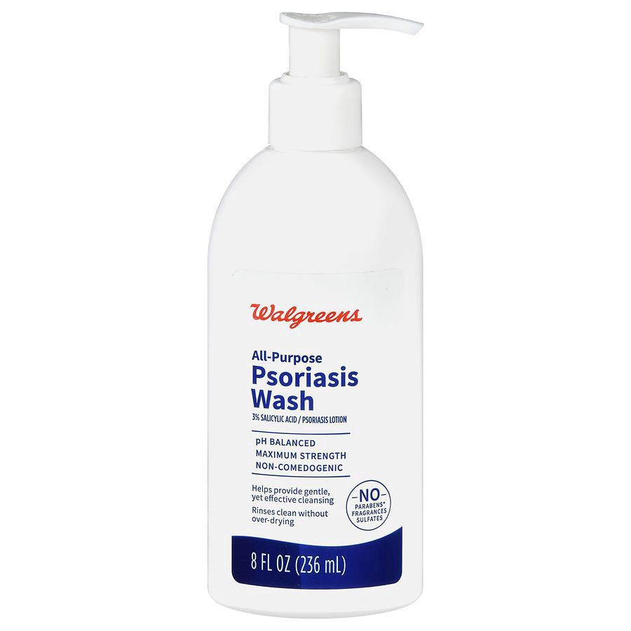 slide 1 of 5, Walgreens Psoriasis Wash, 8 oz