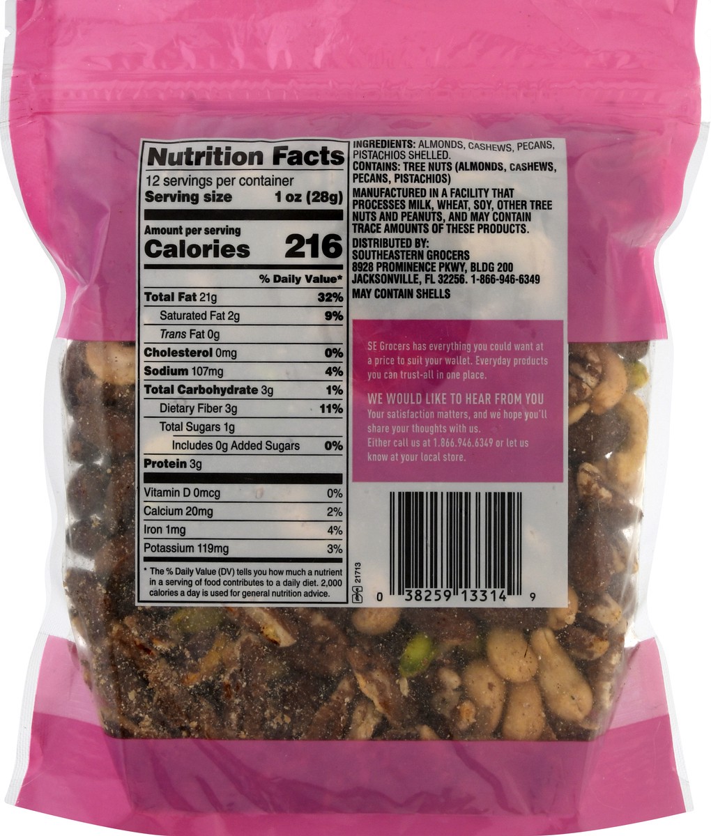 slide 10 of 13, SE Grocers Deluxe Mix Nuts, 12 oz