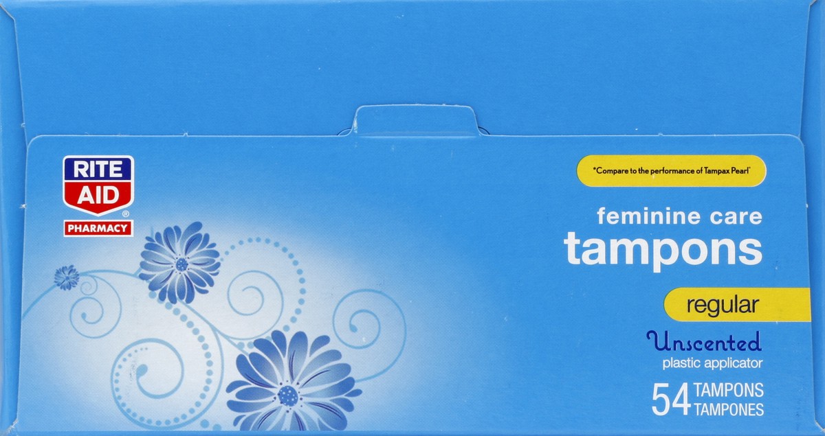 slide 2 of 6, Rite Aid Ra Tampon Reg Uns, 54 ct