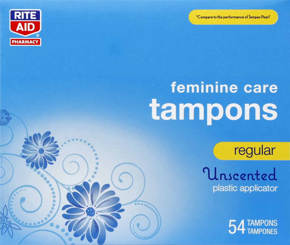 slide 5 of 6, Rite Aid Ra Tampon Reg Uns, 54 ct