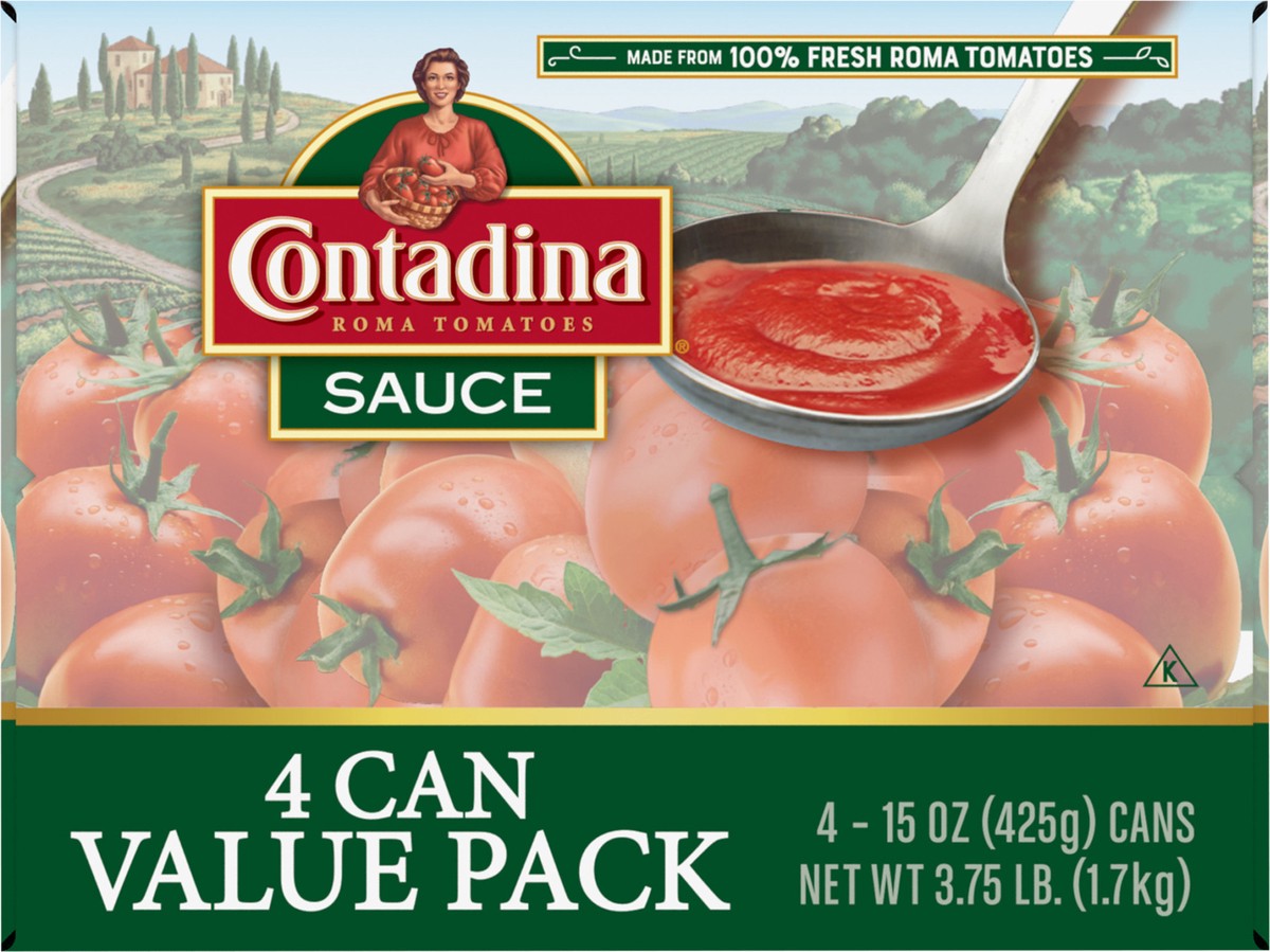slide 13 of 13, Contadina Tomato Sauce, 15 oz