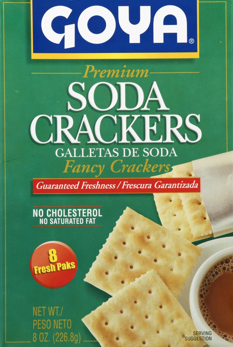 slide 2 of 14, Goya Soda Crackers, 8 oz