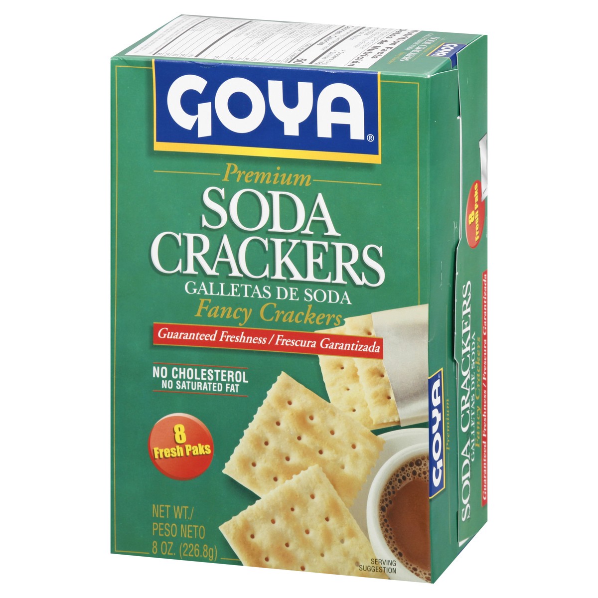 slide 8 of 14, Goya Soda Crackers, 8 oz