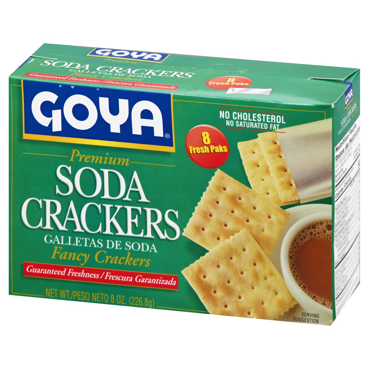 slide 11 of 14, Goya Soda Crackers, 8 oz