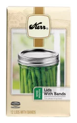 Kerr W/M Lids W/Bands