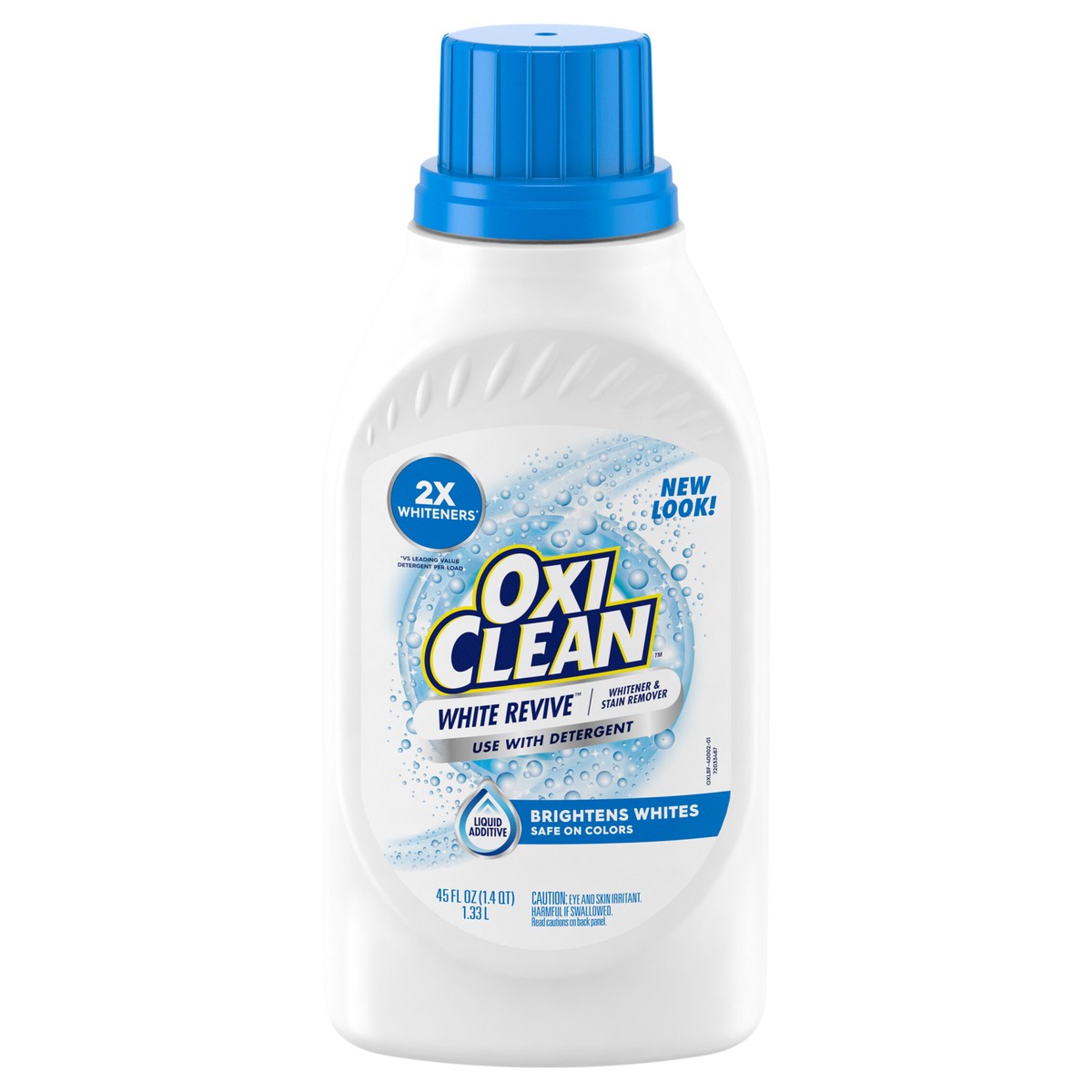 slide 1 of 13, Oxi-Clean White Revive Laundry Whitener and Liquid Stain Remover, 45 fl oz, 45 fl oz