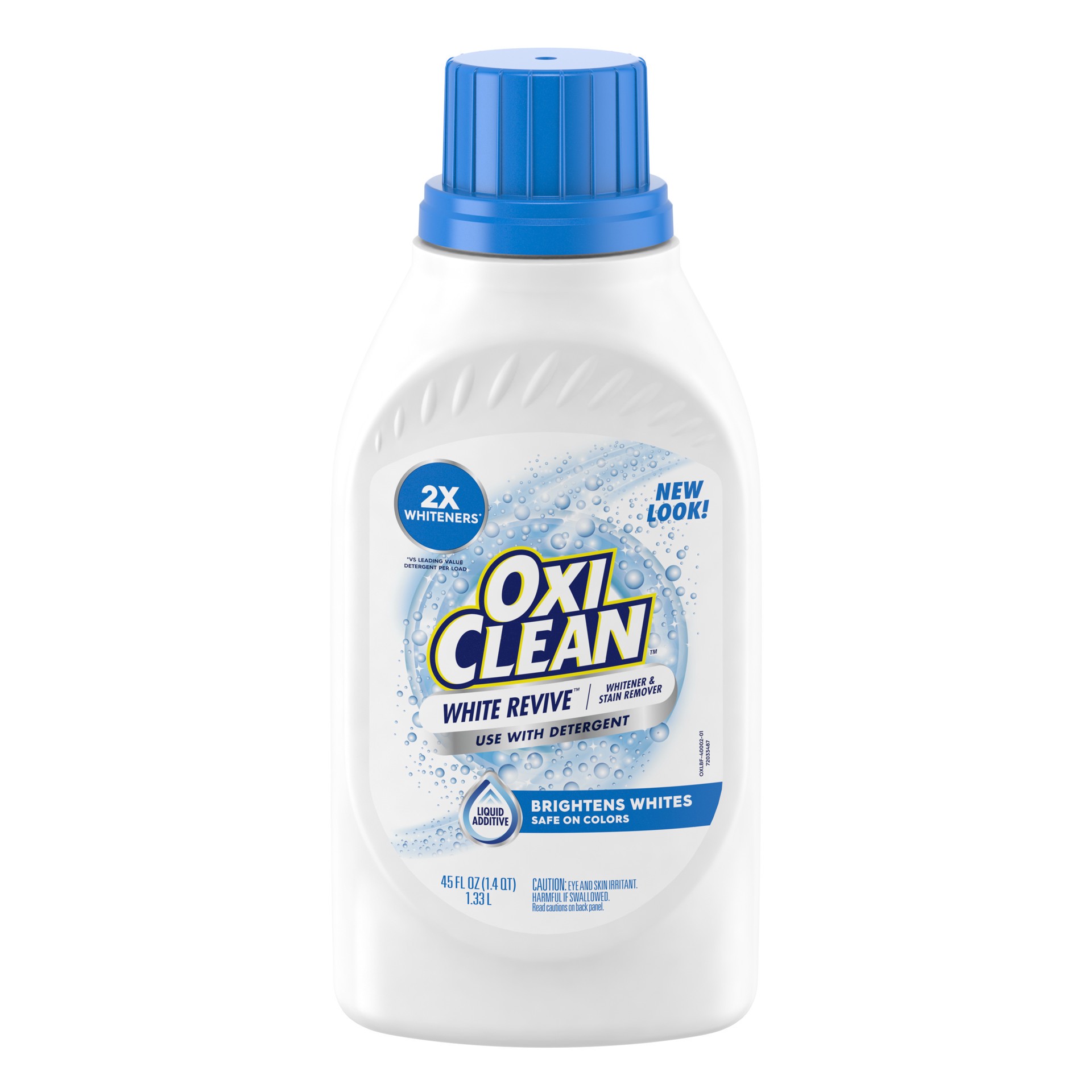 slide 1 of 5, Oxi-Clean White Revive Laundry Whitener and Liquid Stain Remover, 45 fl oz, 45 fl oz