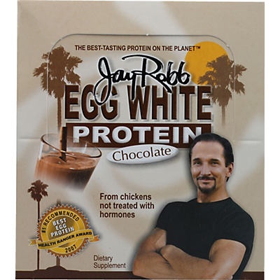 slide 1 of 1, Jay Robb Protein Powder Egg White Chocolate, 12 oz