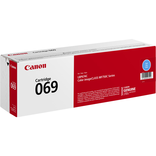 slide 9 of 10, Canon 069 Toner Cartridge, Magenta, 5092C001, 1 ct