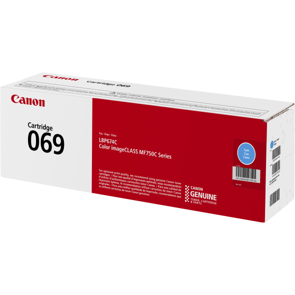 slide 8 of 10, Canon 069 Toner Cartridge, Magenta, 5092C001, 1 ct