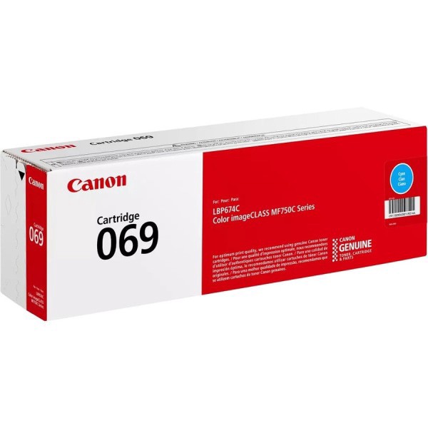 slide 3 of 10, Canon 069 Toner Cartridge, Magenta, 5092C001, 1 ct