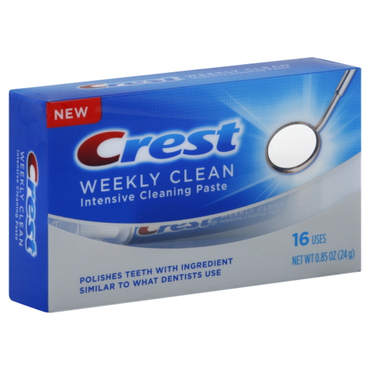 slide 1 of 1, Crest Cleaning Paste , 0.85 oz