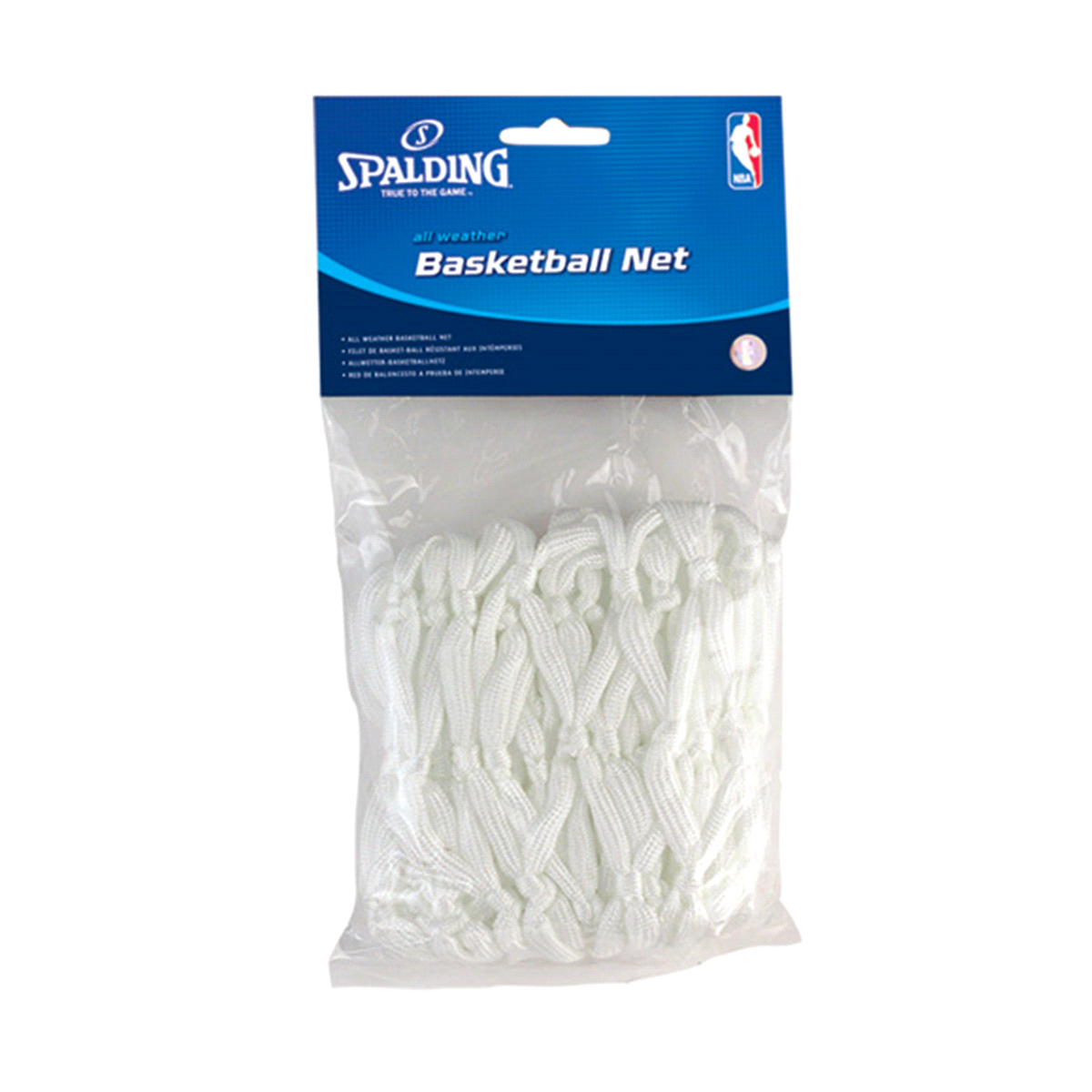 slide 1 of 1, Spalding All Weather White Basketball Net, 1 ct