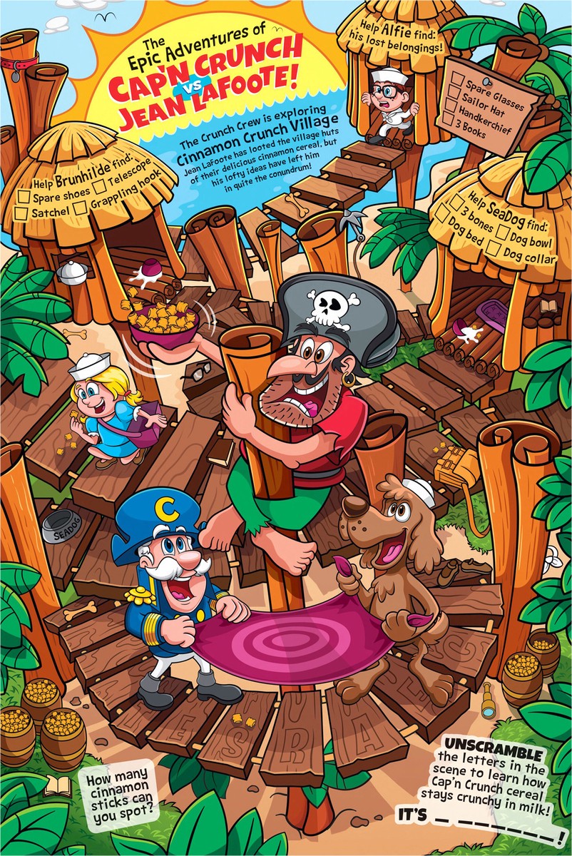 slide 6 of 11, Cap'n Crunch Cereal Cinnamon 11.2 Oz, 11.2 oz