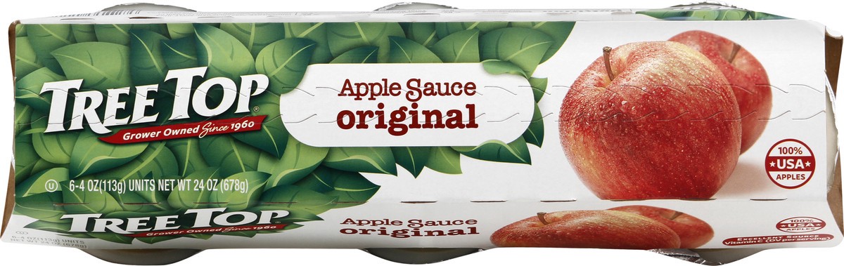 slide 9 of 9, Tree Top Original Apple Sauce, 