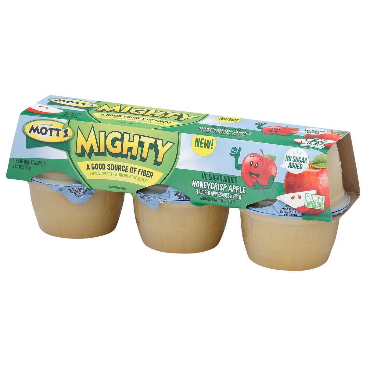 Mott's Mighty Honeycrisp Apple Applesauce cups 6 ct; 4 oz Shipt