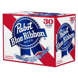 Pabst Beer, 30 Pack, 12 fl oz Aluminum Cans, 4.7% ABV, Domestic Lager