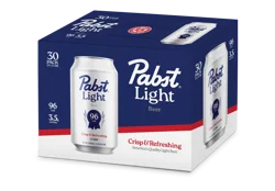 Pabst Light Beer, 30 Pack 12 fl oz Cans