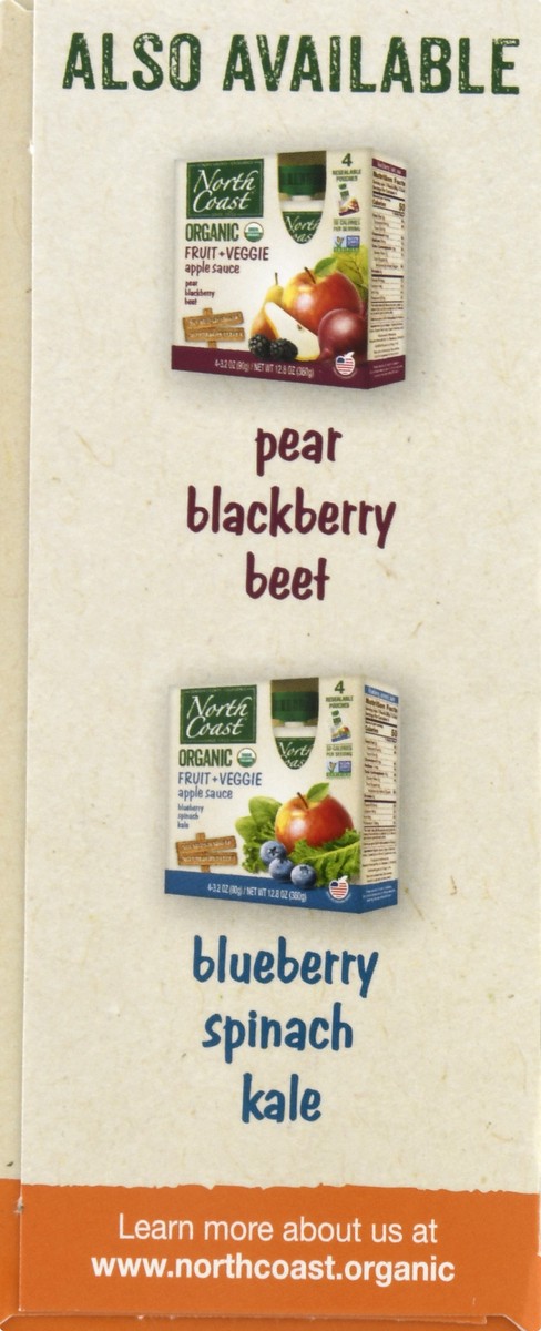 slide 2 of 9, North Coast Fruit + Veggie Mango Sweet Potato Apricot Apple Sauce 4 ea, 4 ct
