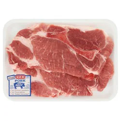 H-E-B Bone-in Boston Butt Pork Steaks