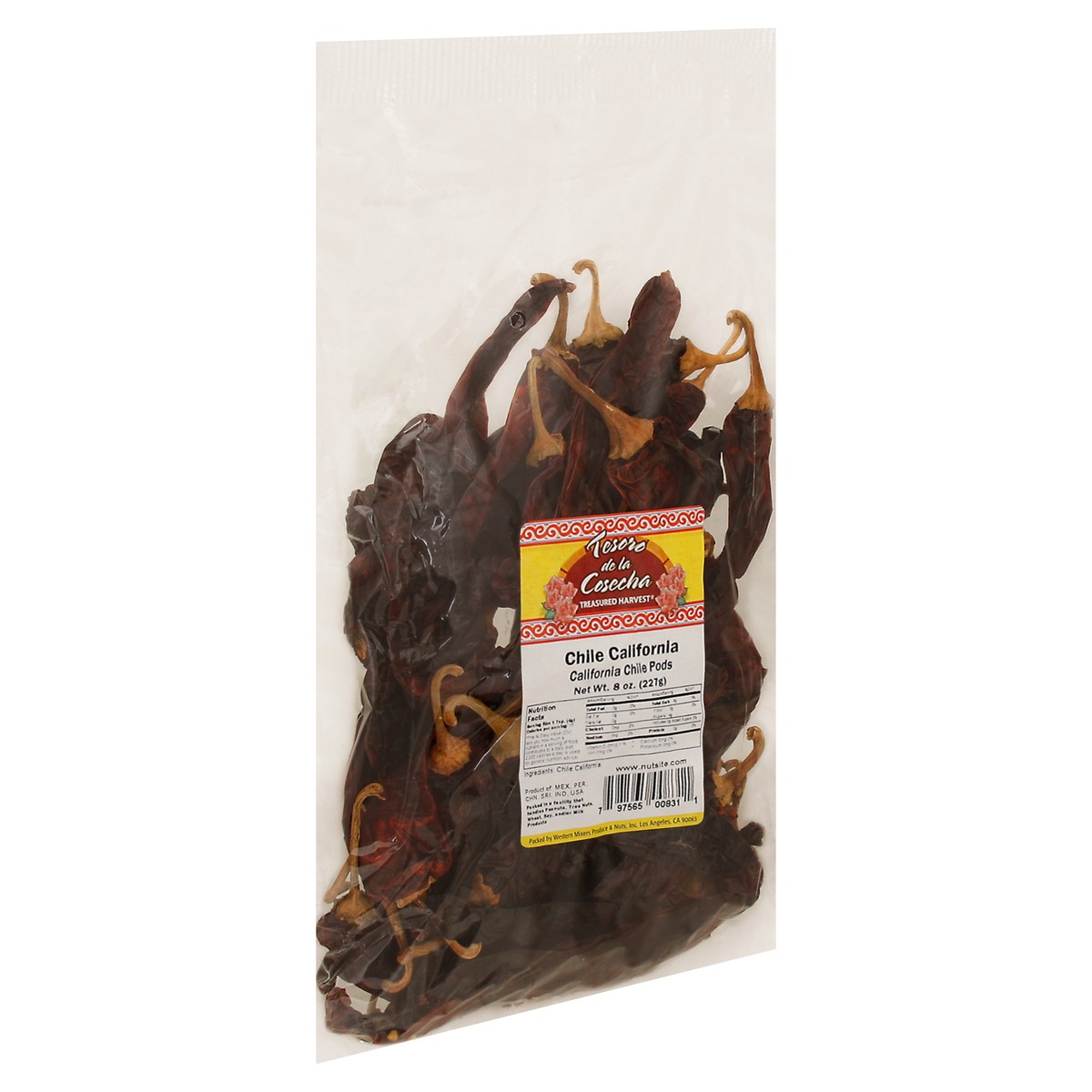 slide 4 of 9, Tesoro de la Cosecha Treasured Harvest California Chile Pods 8 oz, 8 oz