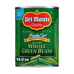 Del Monte Harvest Selects Blue Lake Whole Green Beans - 14.5 Oz