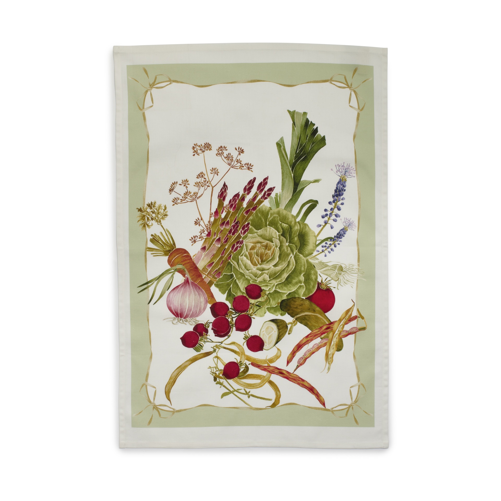 slide 1 of 1, Sur La Table Vegetables Kitchen Towel, 28 in x 20 in