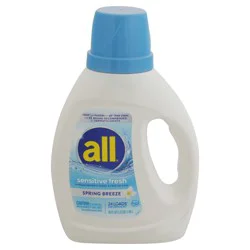 All Aall Sensitive Fresh Spring Breeze Detergent