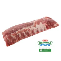 H-E-B Natural Pork Baby Back Ribs