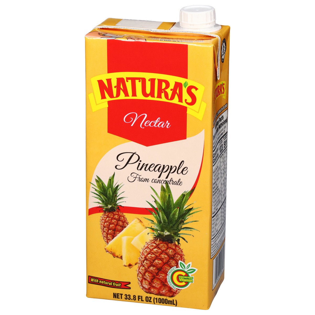slide 13 of 13, Natura's Pineapple Nectar from Concentrate - 33.8 fl oz, 33 oz