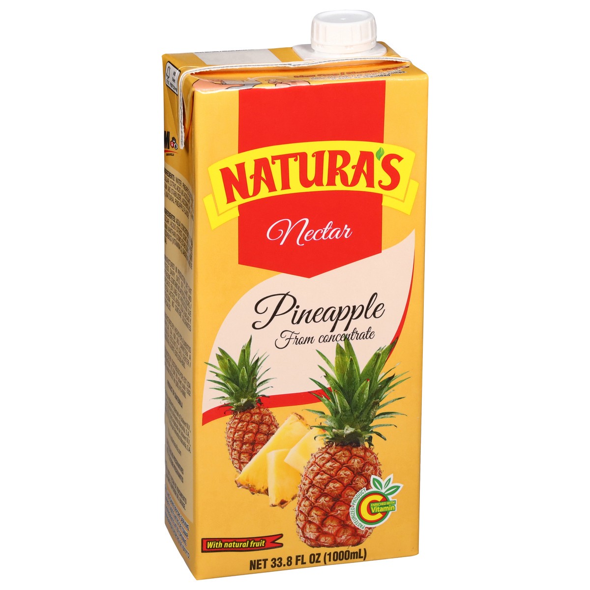 slide 12 of 13, Natura's Pineapple Nectar from Concentrate - 33.8 fl oz, 33 oz