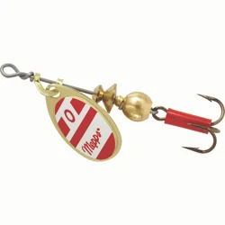 Mepps Plain Spinner B0 G/RW