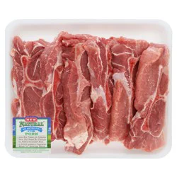 H-E-B Natural Bone-in Country-Style Boston Butt Pork Ribs - Value Pack