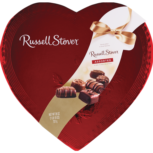 slide 1 of 1, Russell Stover Assorted Fine Chocolate 26 oz, 26 oz