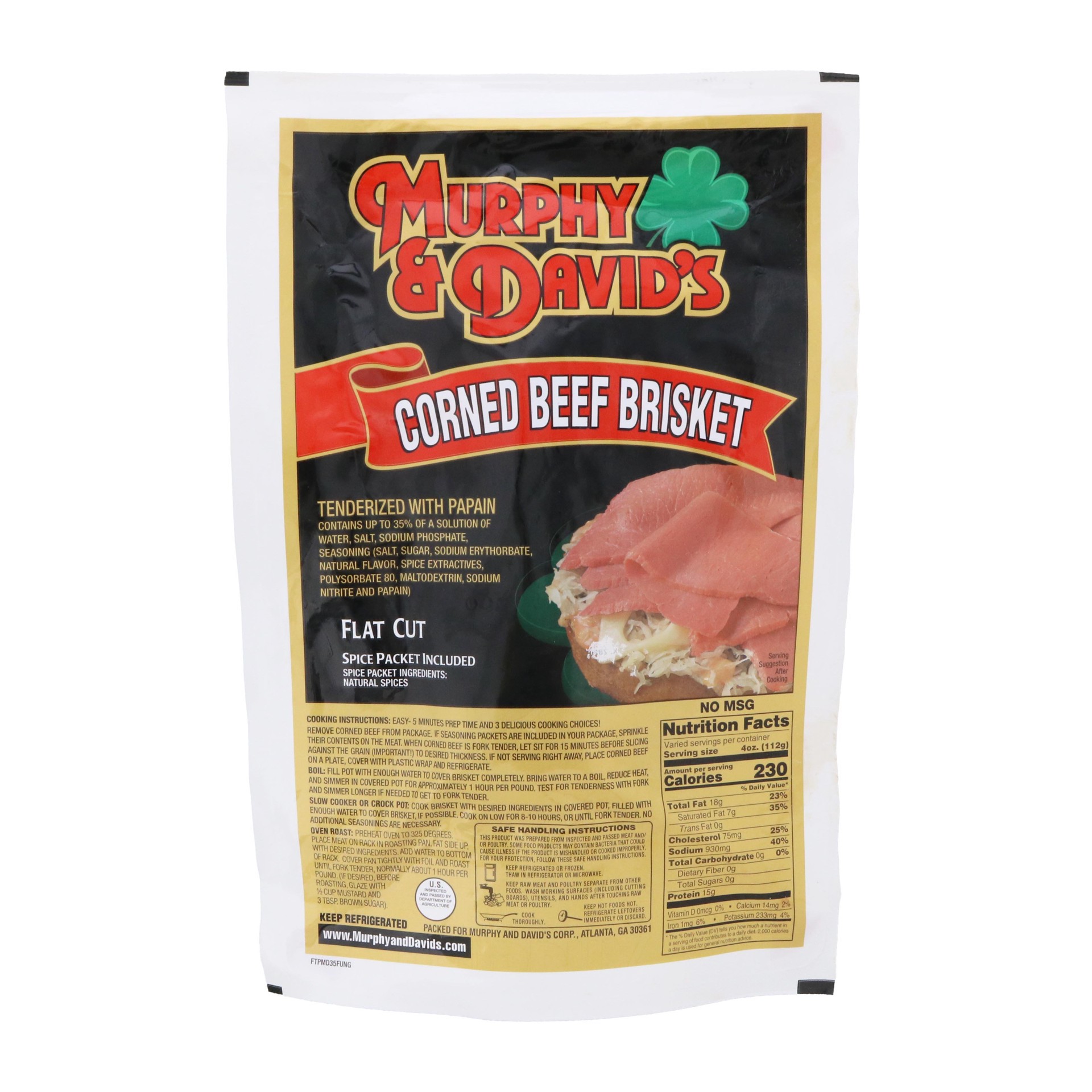 slide 1 of 1, Fresh Premium Corned Beef Brisket, per lb