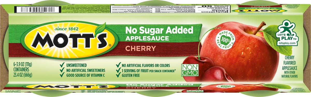 Mott's Sliced Green Apples Snack Packs, 6 pk./2 oz.