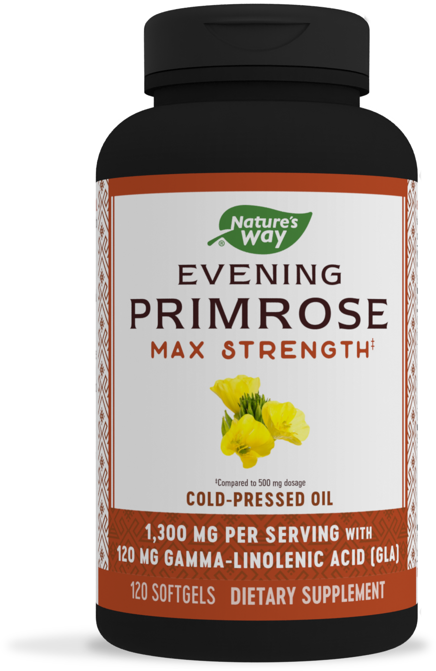 slide 1 of 1, Nature's Way Evening Primrose Max Strength‡, 120 Softgels, 120 ct