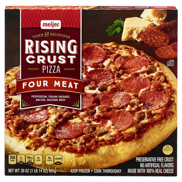 Meijer Rising Crust 4 Meat Pizza 30 oz Shipt