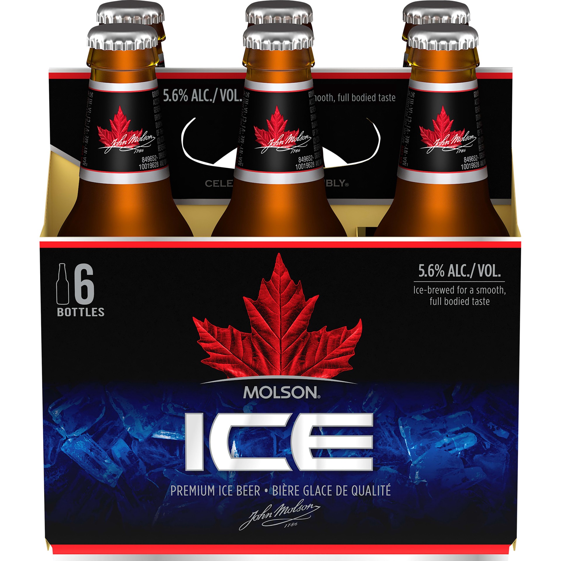 slide 4 of 5, Molson Beer, 6 Pack, 12 fl. oz. Bottles, 5.6% ABV, 6 ct; 12 oz