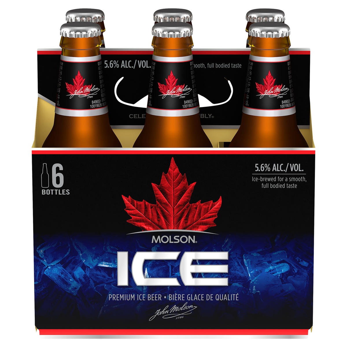 slide 1 of 1, Molson Breweries of Canada Molson Ice, 6 ct; 12 oz