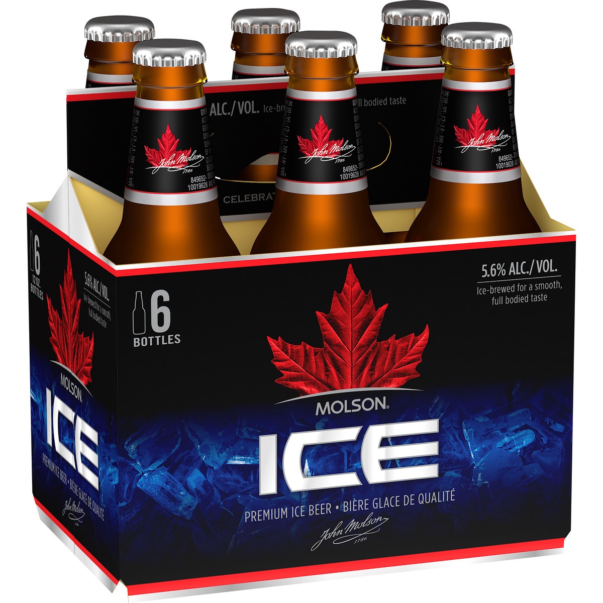 slide 1 of 5, Molson Beer, 6 Pack, 12 fl. oz. Bottles, 5.6% ABV, 6 ct; 12 oz