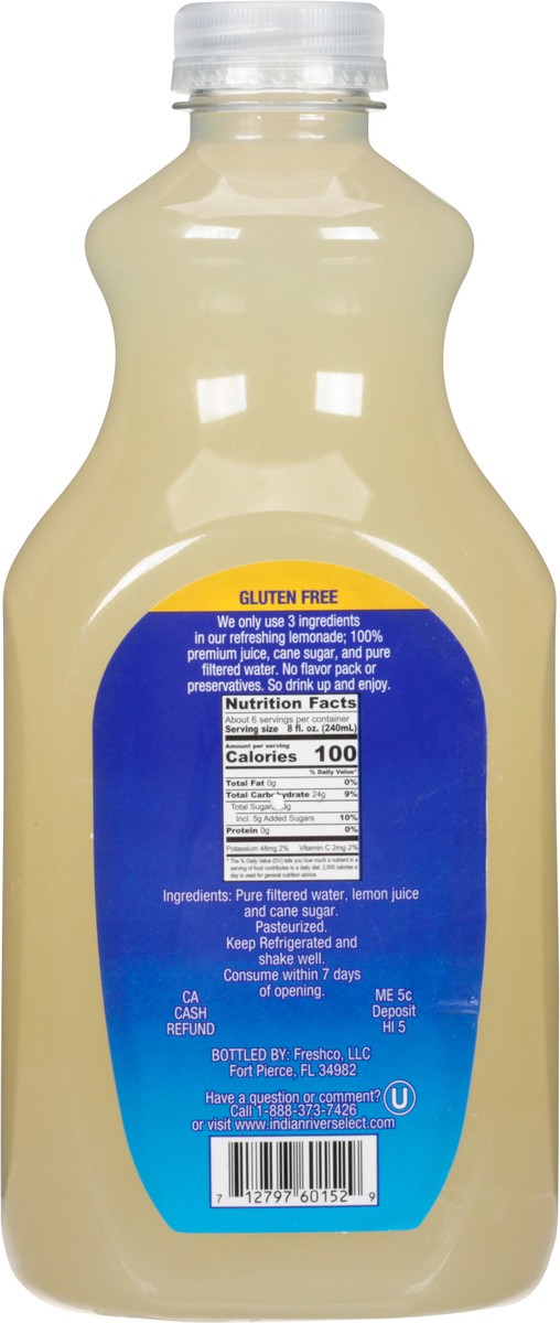 slide 4 of 10, Indian River Select Premium Lemonade Juice - 52 fl oz, 52 fl oz