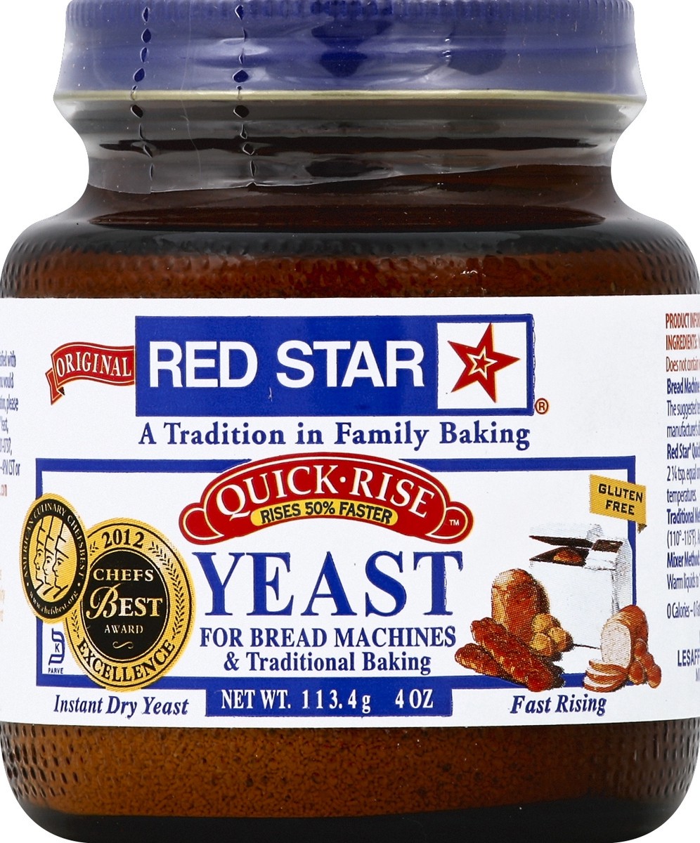 slide 2 of 2, Red Star Bread Machine Yeast, 4 oz