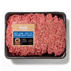 Fresh from Meijer Certified Angus Beef 80/20 Ground Chuck Family Pack