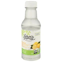 Nature's Promise Unsweetened Lemon Flavored Water