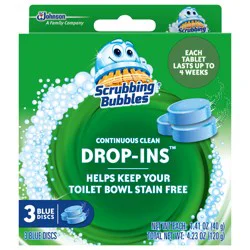 Scrubbing Bubbles Drop-Ins Toilet Cleaning Tablets, Toilet Bowl Stain Remover - 3ct
