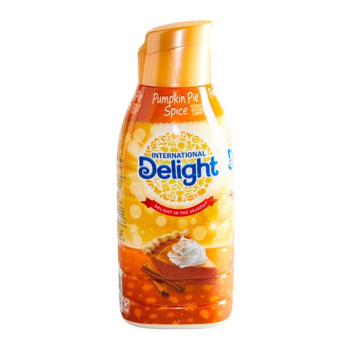 slide 1 of 1, International Delight® coffee creamer, pumpkin pie spice, 48 fl oz